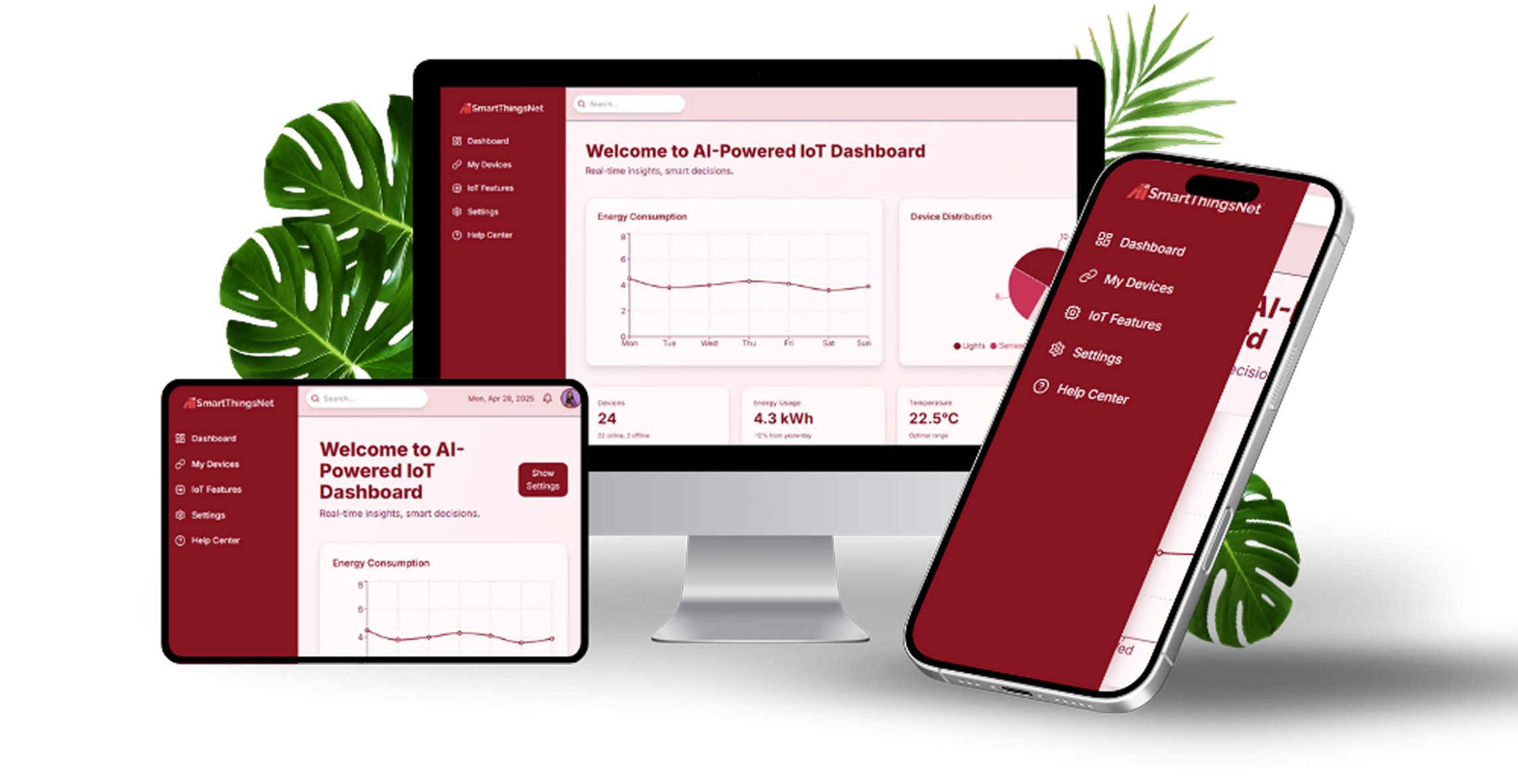 IoT Dashboard Preview